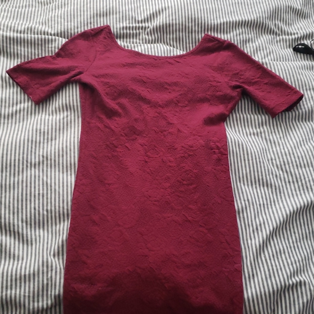 Forever 21 Burgundy mini dress